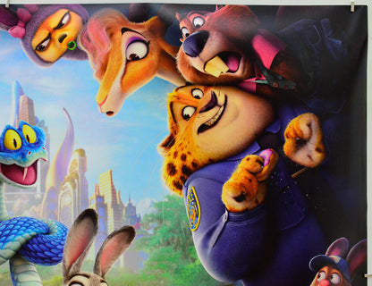 Zootropolis 2 (Top Right) Cinema Quad Movie Poster 