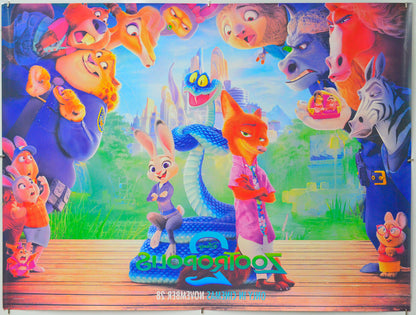 Zootropolis 2 (Back) Cinema Quad Movie Poster 