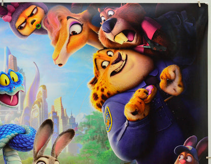 Zootropolis 2 (Top Right) Cinema Quad Movie Poster 