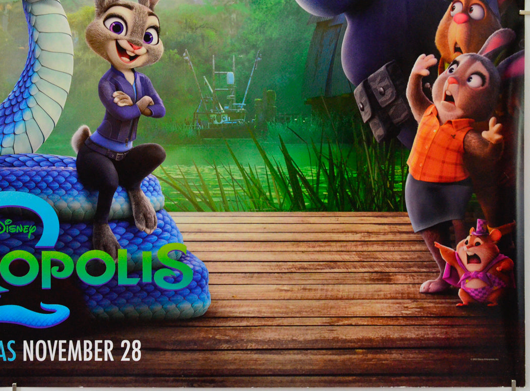 Zootropolis 2 (Bottom Right) Cinema Quad Movie Poster 