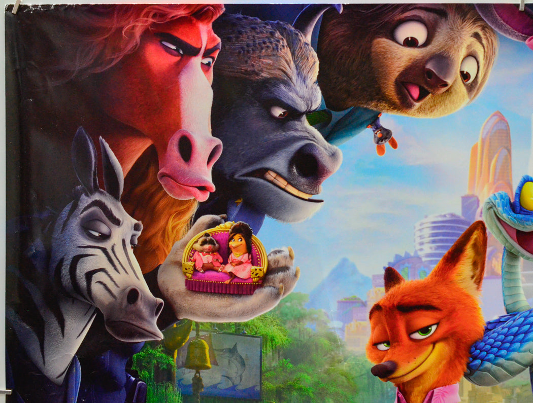 Zootropolis 2 (Top Left) Cinema Quad Movie Poster 