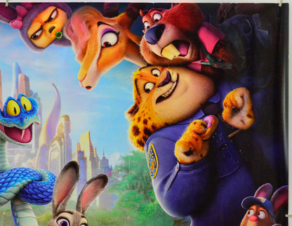 Zootropolis 2 (Top Right) Cinema Quad Movie Poster 