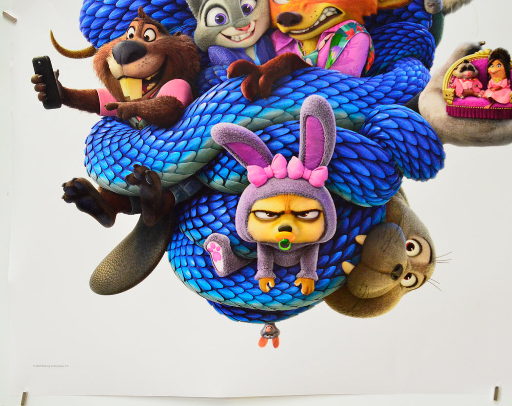 Zootropolis 2 (Bottom Left) Cinema Quad Movie Poster 