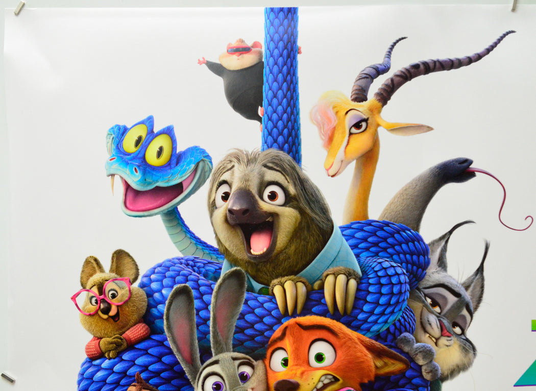 Zootropolis 2 (Top Left) Cinema Quad Movie Poster 