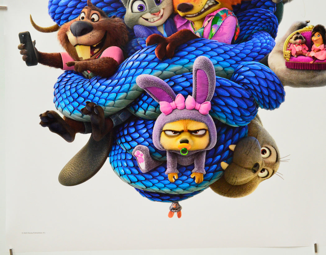 Zootropolis 2 (Bottom Left) Cinema Quad Movie Poster 
