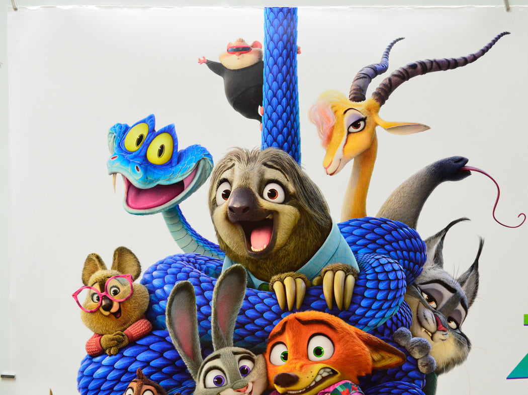 Zootropolis 2 (Top Left) Cinema Quad Movie Poster 