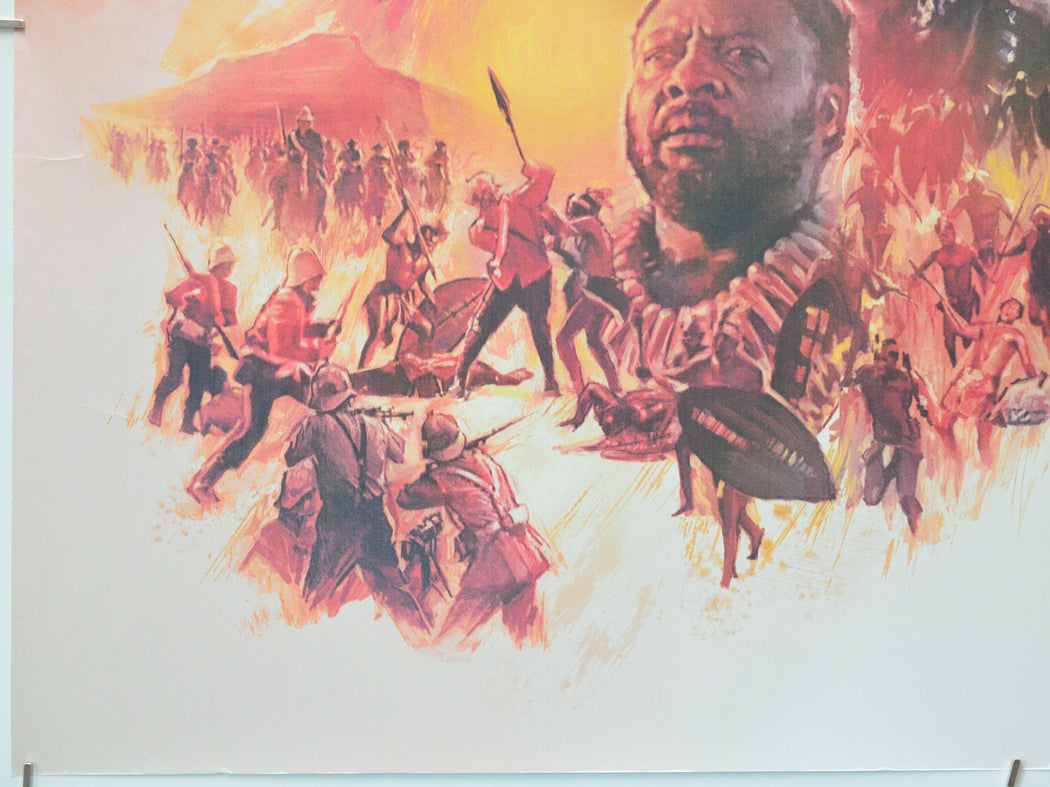 Zulu Dawn (Bottom Left) Cinema Quad Movie Poster 