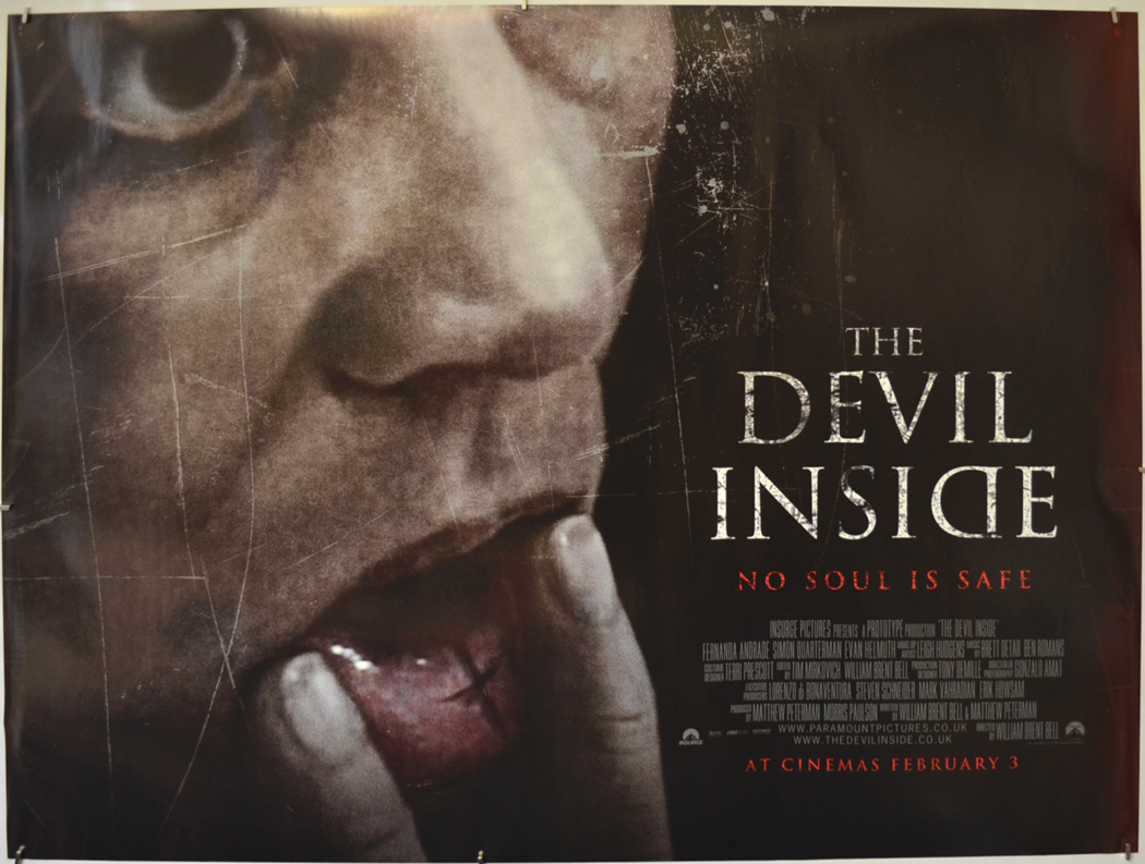 Одержимая отзывы. Одержимая (2012) (the Devil inside). Одержимая 2022 горизонтальный Постер.